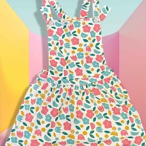 United Colors Of Benetton Multicolor Floral Dress / Jumper